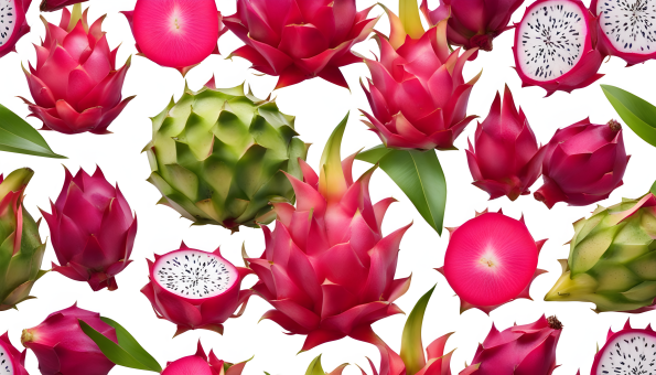 Different type of Dragon Fruits
